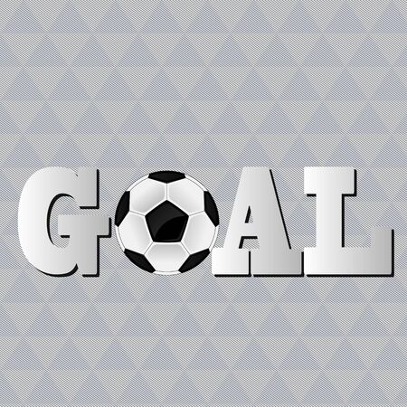 vector illustration of a soccer ballのイラスト素材