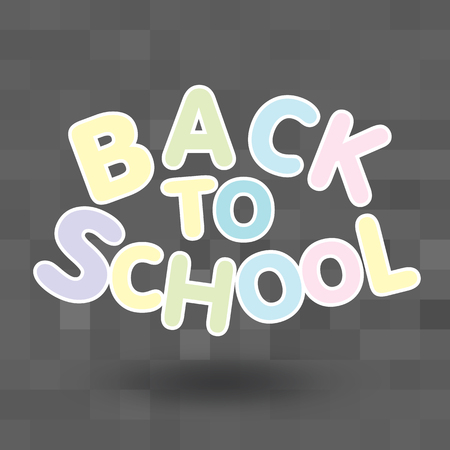 Back to school design. Vector illustrationのイラスト素材