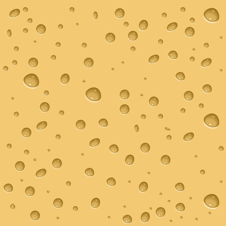 Vector cheese background. Seamless Cheese Pattern, Texture. Vectorのイラスト素材