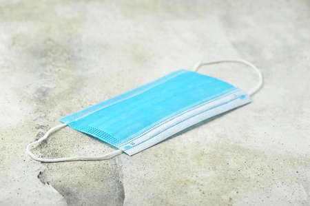 protective face masks  - protection against covid-19 coronavirusの写真素材