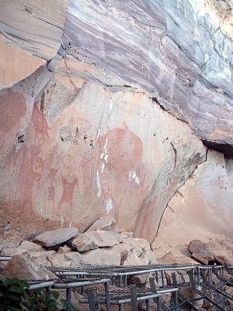 mountains paintings Cliffs The parkの写真素材