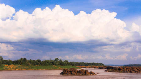 Views River Mekongの写真素材