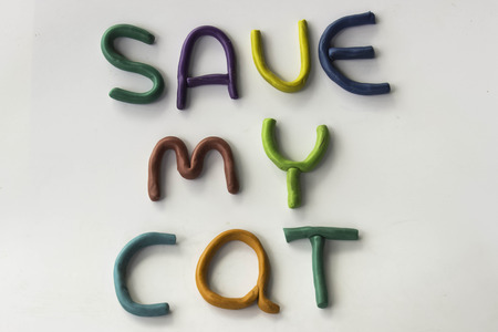 Text Clayの写真素材