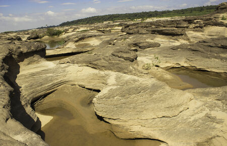 Sampanbok Mekong Riverの写真素材