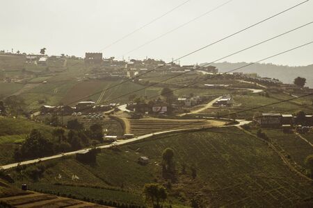 Phetchabun,THAILAND Jan 26 :Mountain villages Of Phu Tabberk Phetchabun Thailand.のeditorial素材