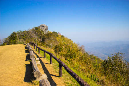 Srinan,THAILAND Jan 28 2015:\Hilly Landscape\ Nan,Thailand.
