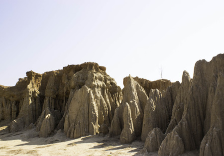 Soil Pole Wonderful Nan,Thailandの写真素材