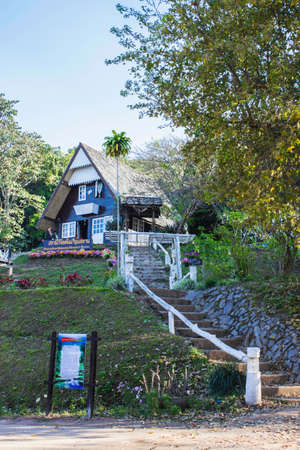 Khun Sa Than,THAILAND Jan 27 2015:\"View mountains and nature\" Nan,Thailand.のeditorial素材