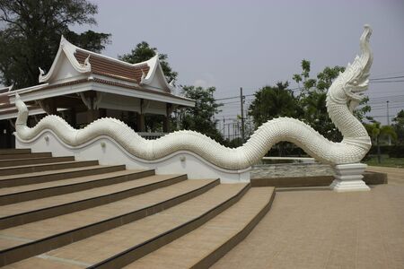 Wat Phrayai,THAILAND Mar 19 2015:\"Art and statues of Buddha in Buddhism.\" Ubonratchathani,Thailand.のeditorial素材