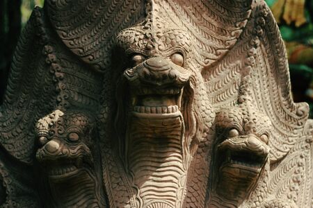 Wat Phupalansung July 6 2015:"Places of worship and temple art of Thailand" Ubonratchathani,Thailandの写真素材