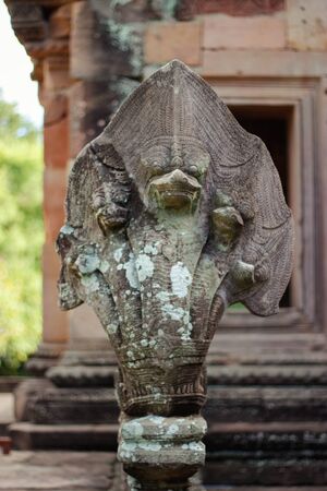 Prasat Phanom Rung 18 August 2015:"Stone castle Art"Buriram Thailandの写真素材