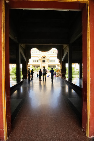 WatPanamtip 16 October 2015:"Thailand temple art and architecture "Roi Et Thailandのeditorial素材