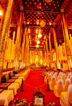 watchediluang 18 December 2015:"Thailand temple art " Chiang Mai Thailandのeditorial素材