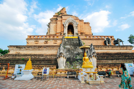 watchediluang 18 December 2015:"Thailand temple art " Chiang Mai Thailandのeditorial素材