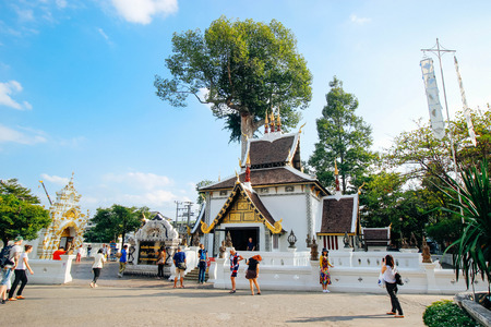 watchediluang 18 December 2015:"Thailand temple art " Chiang Mai Thailandのeditorial素材