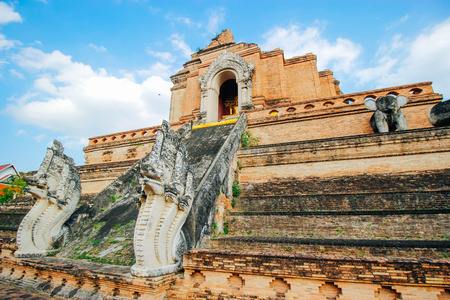 watchediluang 18 December 2015:"Thailand temple art " Chiang Mai Thailandのeditorial素材