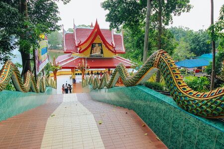 wat khaosukim 25 March 2016:"Thai Temple" Chanthaburi Thailandのeditorial素材