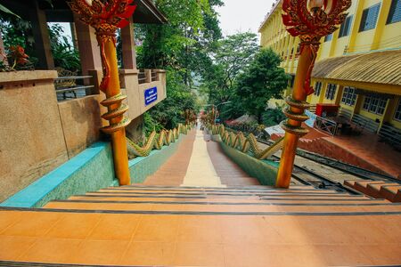 wat khaosukim "Thai Temple" in Chanthaburi Thailandの写真素材