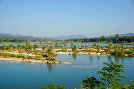 25/12/2019: song-si-river, Khong Chiam Ubonratchathani, Thailandのeditorial素材