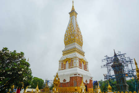 Beautiful landscape mekongriver of amphur thatphanom , Nakhon Phanom,Thailandのeditorial素材