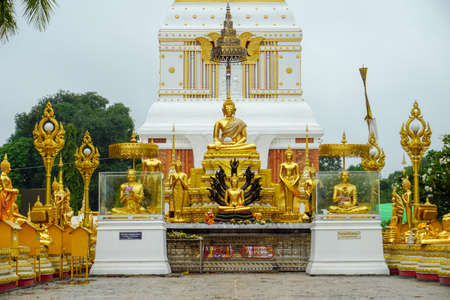Beautiful landscape mekongriver of amphur thatphanom , Nakhon Phanom,Thailandのeditorial素材
