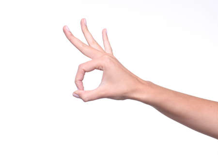Hand symbol.の写真素材
