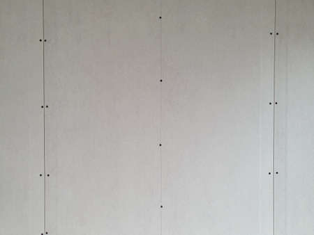 Unfinished wall at construction site.の写真素材
