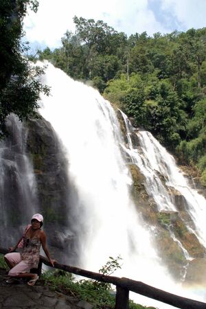 Waterfallの写真素材