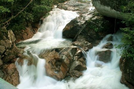 Waterfallの写真素材