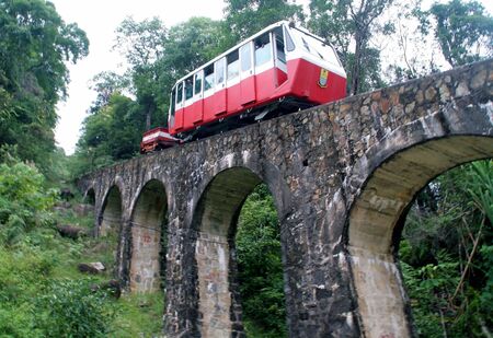 Furnicular trainの写真素材