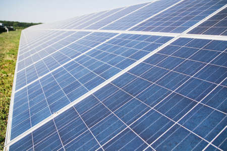 solar batteryの写真素材