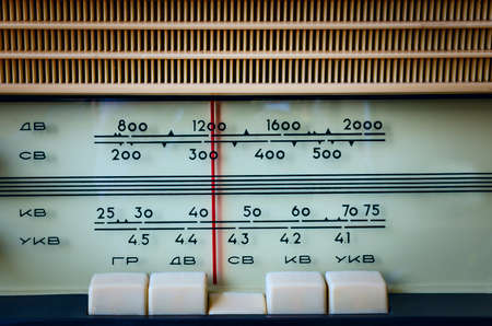 scale of the old Soviet radio
