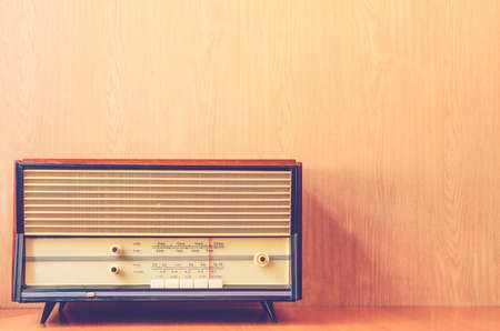Vintage Radio Receiverの写真素材
