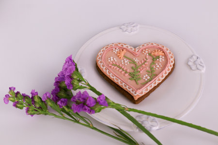 Heart Shape Cookie for Valentne's Day