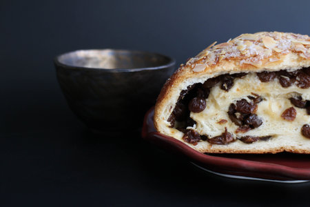 Tasty Bread on white back ground