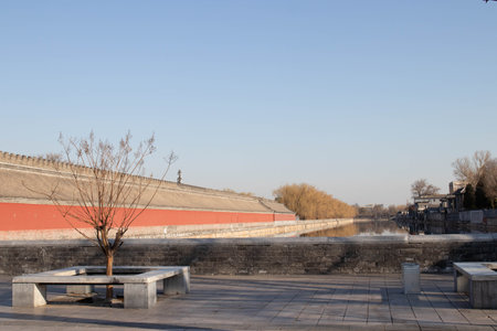 New Performing Arts Center in Beijing , This photo taken on March 13, 2024, Beijing, Chinaのeditorial素材