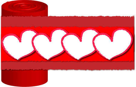 Valentine heartのイラスト素材