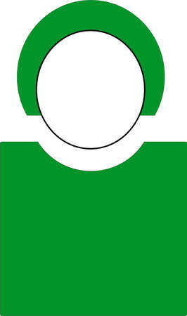 Vector user icon of  woman のイラスト素材