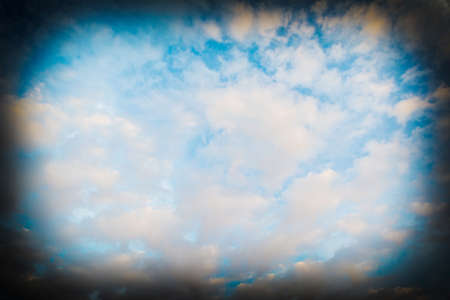 abstract blue sky backgroundの写真素材