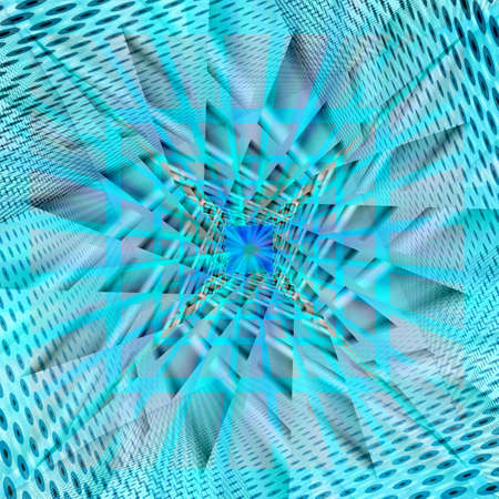 abstract futuristic blue backgroundの写真素材