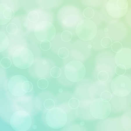 soft  green and blue bokeh background