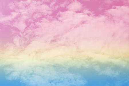 pastel  sky   backgroundの写真素材
