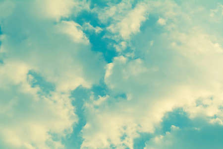 blue sky and white  clouds  nature  background