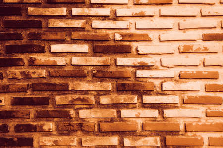 old brown wall brick texture backgroundの写真素材