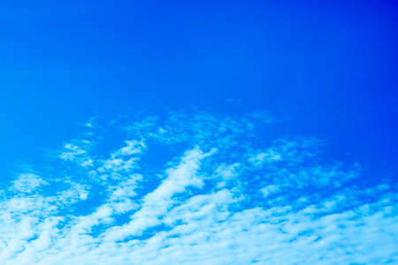 blue sky and clouds backgroundの写真素材