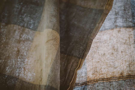 dirty clothes texture background selective focusの写真素材