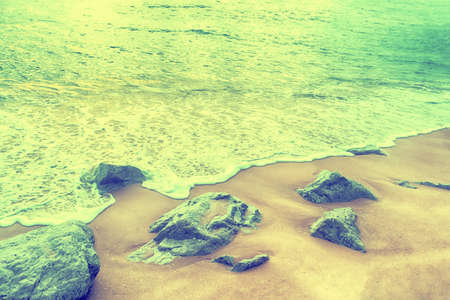 beach scene  summer, nature  backgroundの写真素材