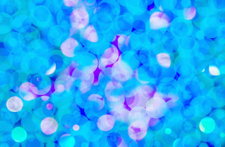 light blue bokeh for holiday  backgroundの写真素材