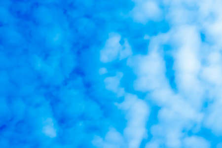 White clouds nature background