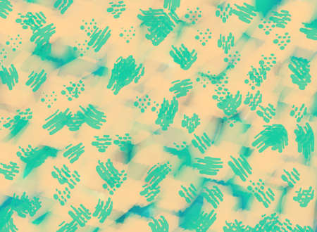 colorful  watercolor paint blue and pink  abstract  backgroundの写真素材